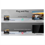 50-meter 1080P 60Hz compatible wireless video and audio transmitter.